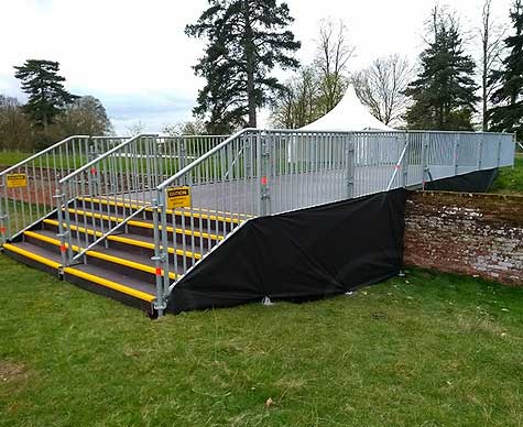 Staging & event structures by OTP, Wallingford, Oxfordshire