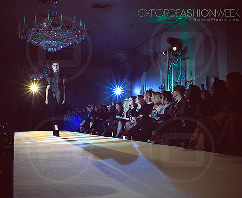 Catwalk for Oxford Fashion Week.