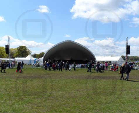 Saddlespan in Richmond Park, 2012 Jubilee.